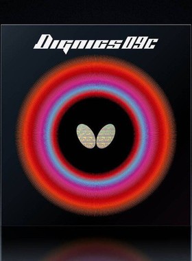 日本代购蝴蝶/Butterfly正品D09C DIGNICS 09C乒乓球反胶粘性套胶