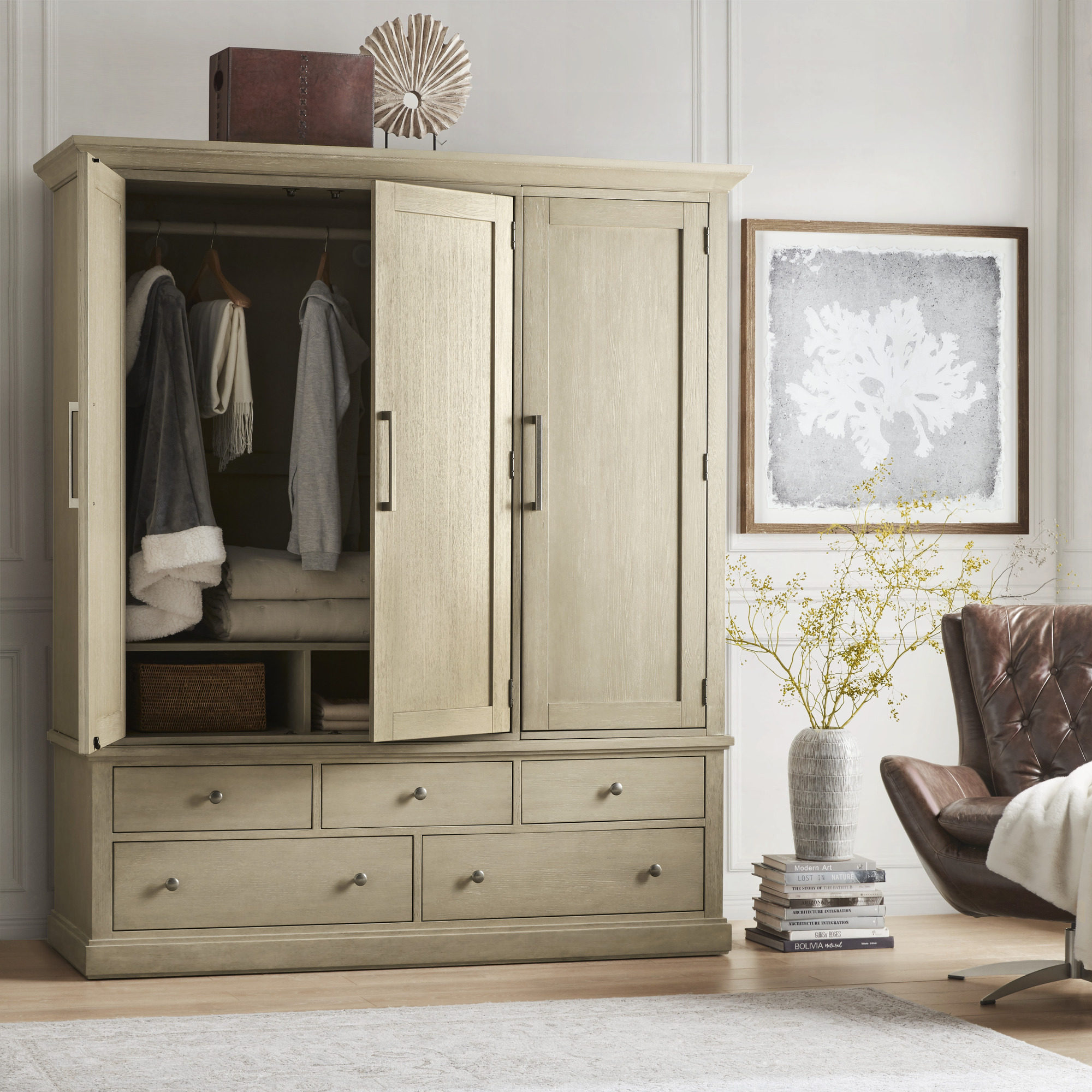 美式乡村实木组合家具