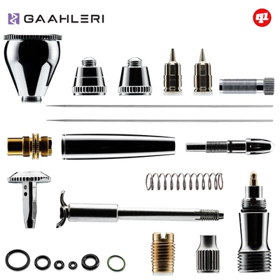 Gaahleri 伽利略『行者』喷笔原装配件丨喷针'喷嘴'风帽`漆料壶