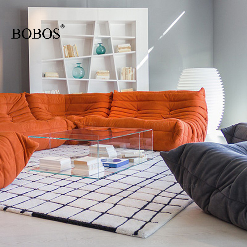 时尚风家居进口麂皮质感懒人沙发