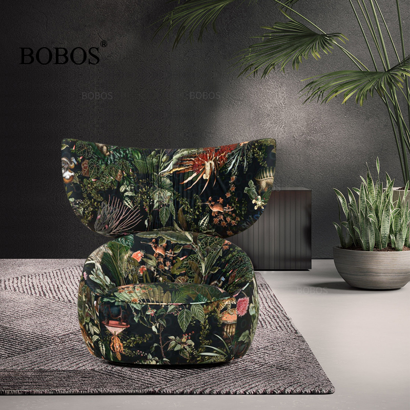 bobos舒适布艺款休闲椅