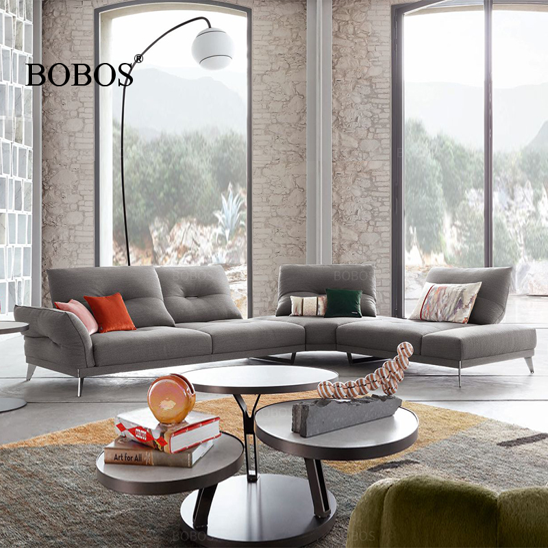 bobos海绵意式极简功能调节沙发