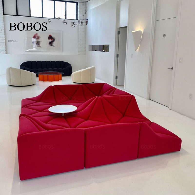 bobos现代简约布艺沙发