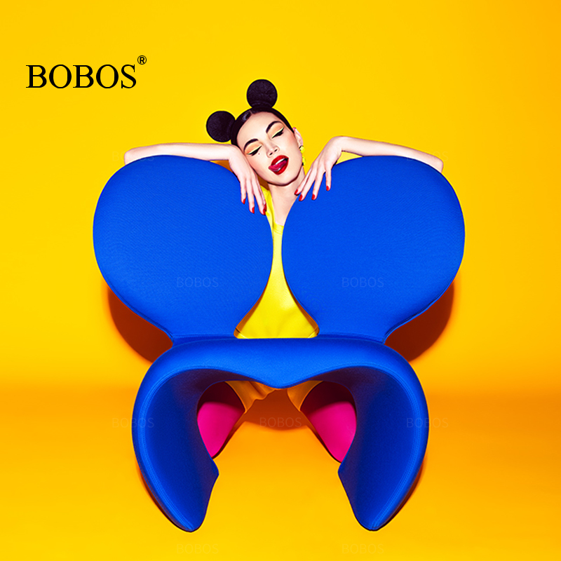 bobos布艺款意式休闲椅