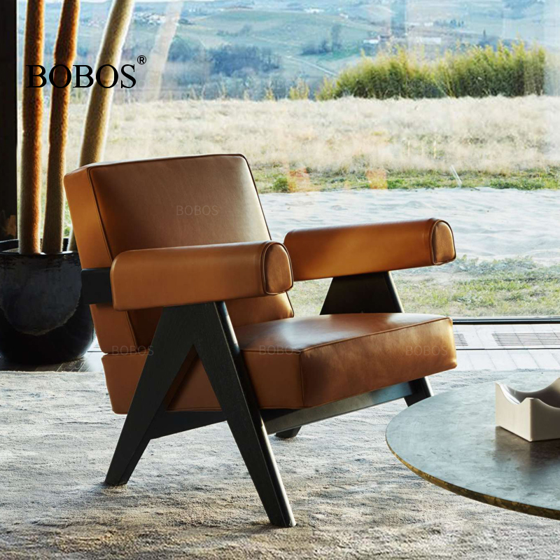 中古昌迪加尔北欧休闲椅