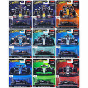 【现货】风火轮 汽车文化 F1方程式2024 迈凯伦奔驰 合金汽车模型