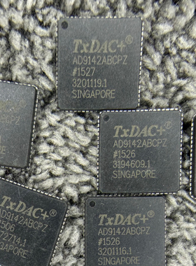 现货 AD9142ABCPZ，16位DAC数模转换器，进口拆机 LFCSP-72封装
