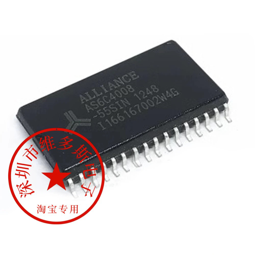 全新进口原装AS6C4008-55SIN  AS6C4008 封装SOP32 存储器芯片 热