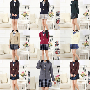 2021秋冬装新款学生制服秋冬JK西服正统百搭高中学院风女西装外套
