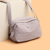 牛津布单肩斜挎包旅游小包女士休闲时尚 防水尼龙斜跨妈妈包帆布包