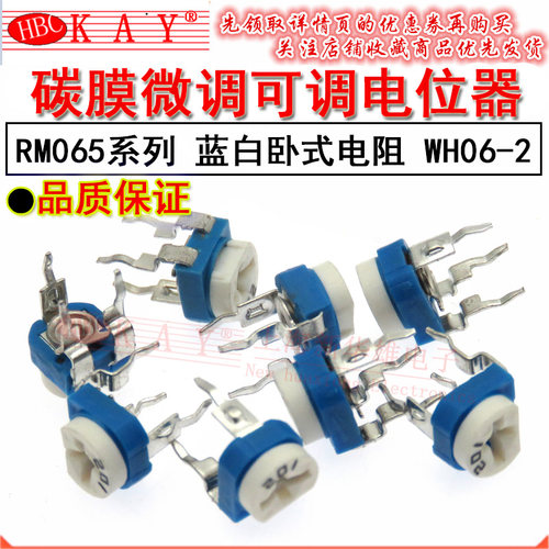 RM065电位器WH06-2蓝白卧式