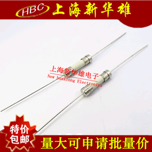 陶瓷保险丝 T5A/250V 3.6*10mm 5000MA T5AL250V 慢熔 带引脚