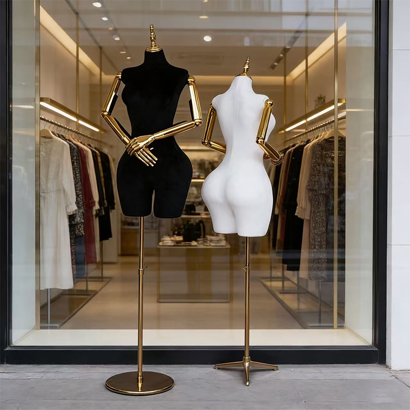 服装店欧美大码模特展示架全身女