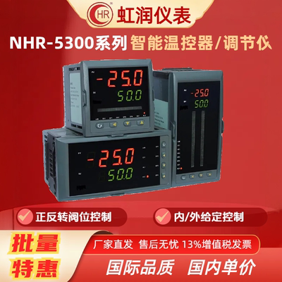 虹润人工智能PID调节器NHR-5300