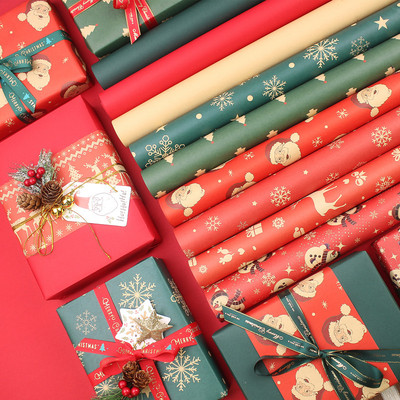 高档包装纸批发韩版礼品