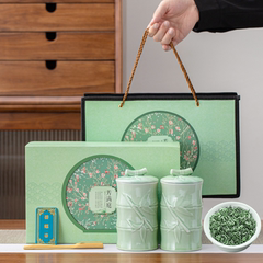 新茶碧螺春绿茶叶送礼茶叶礼盒装高级高档送礼品过节送长辈送领导