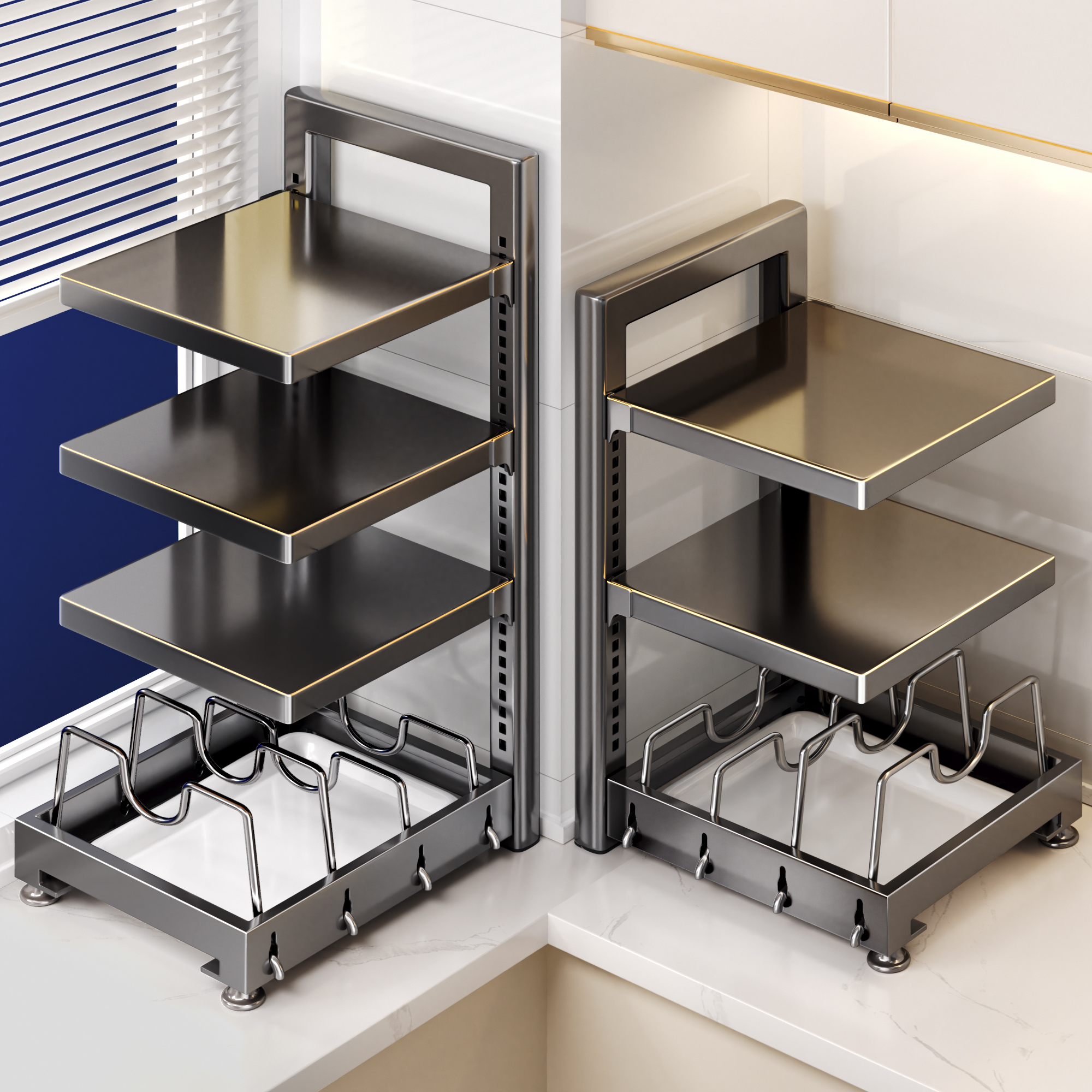 【爆款升级】底座收纳能力翻倍