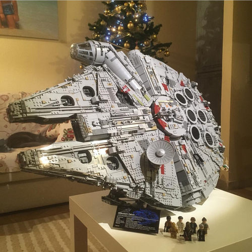 星球大战系列千年隼积木