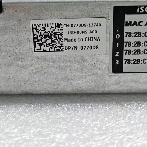 售前询价出 MD3200i 控制器 型号0770D8 有四个