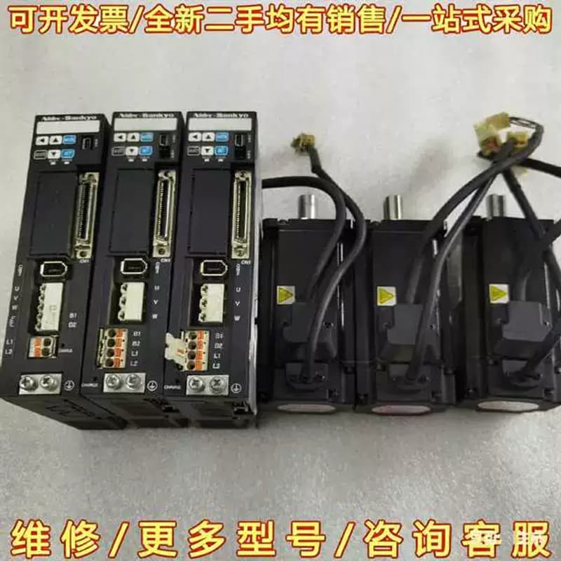 售前询价议价三协400w伺服驱动器DA22421+电机可维修翻新 - 实物图