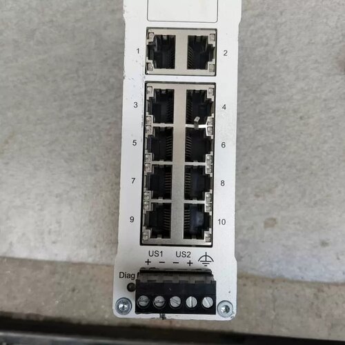 售前询价拆机HARTING FTS 3100-AK工业交换机10口2
