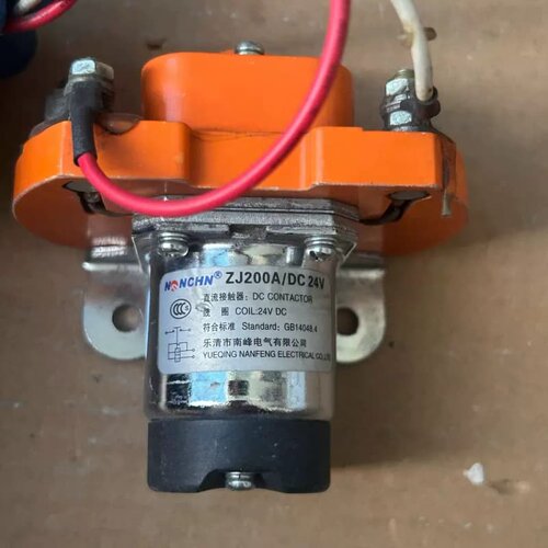 售前询价南峯ZJ200A直流接触器 24V线圈 拆机件 实物拍摄 功
