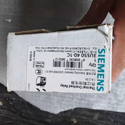 售前询价3US50 40-1C 热过载继电器庫存 实物