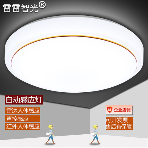 感应灯人来即亮人走即灭雷达灯