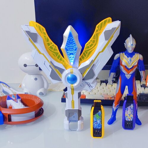 特利迦澳特变身器DX神光棒火花棱镜永恒之剑闪耀永恒剑玩具闪光