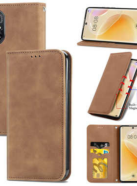 适用华为nova15/13手机壳男女防摔nova11pro全包翻盖保护套noav9se简约nova12皮套10z复古10青春版外壳ultra