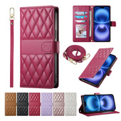 14Pro全包防摔13斜挎12T X翻盖保护套11Lite挂绳POCO c65 c75 适用小米15ultra手机壳新款