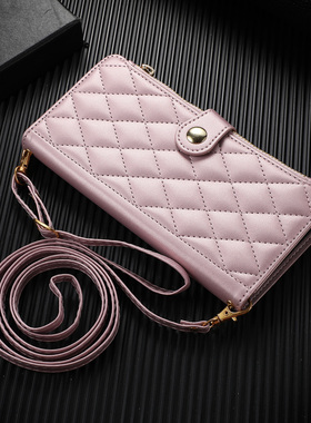 适用荣耀X60手机壳套新款小香风畅玩60plus斜挎300/200pro翻盖50M/40S/Play10C/9C/8T全包防摔X7B/400lite i