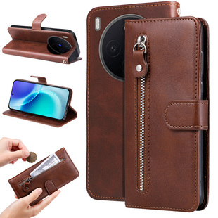 适用vivoX300pro手机壳新款vivo X200pro mini防摔vivoV60保护套V50翻盖式V40SE斜挎vivoS20皮套V29Lite/v25e