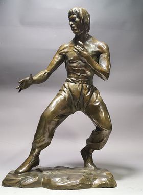 工艺李小龙电影功夫巨星纪念品