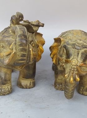 黄铜仿古风家居客厅工艺品