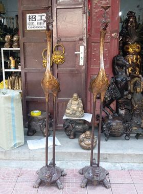 荣华富贵荣华富贵黄铜灵芝