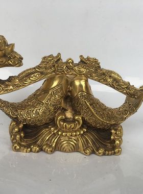 如意双龙戏珠风水客厅摆件