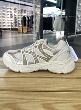 MLB跑步鞋24年夏季中性3ARNACE4N-50BGS米黄色