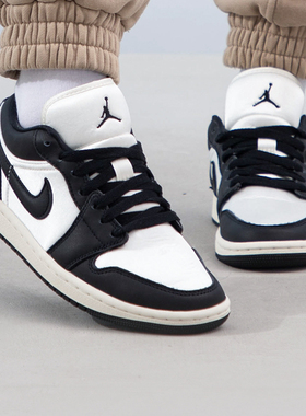 耐克分配款低帮23年冬季女性FB9893-101帆白/黑