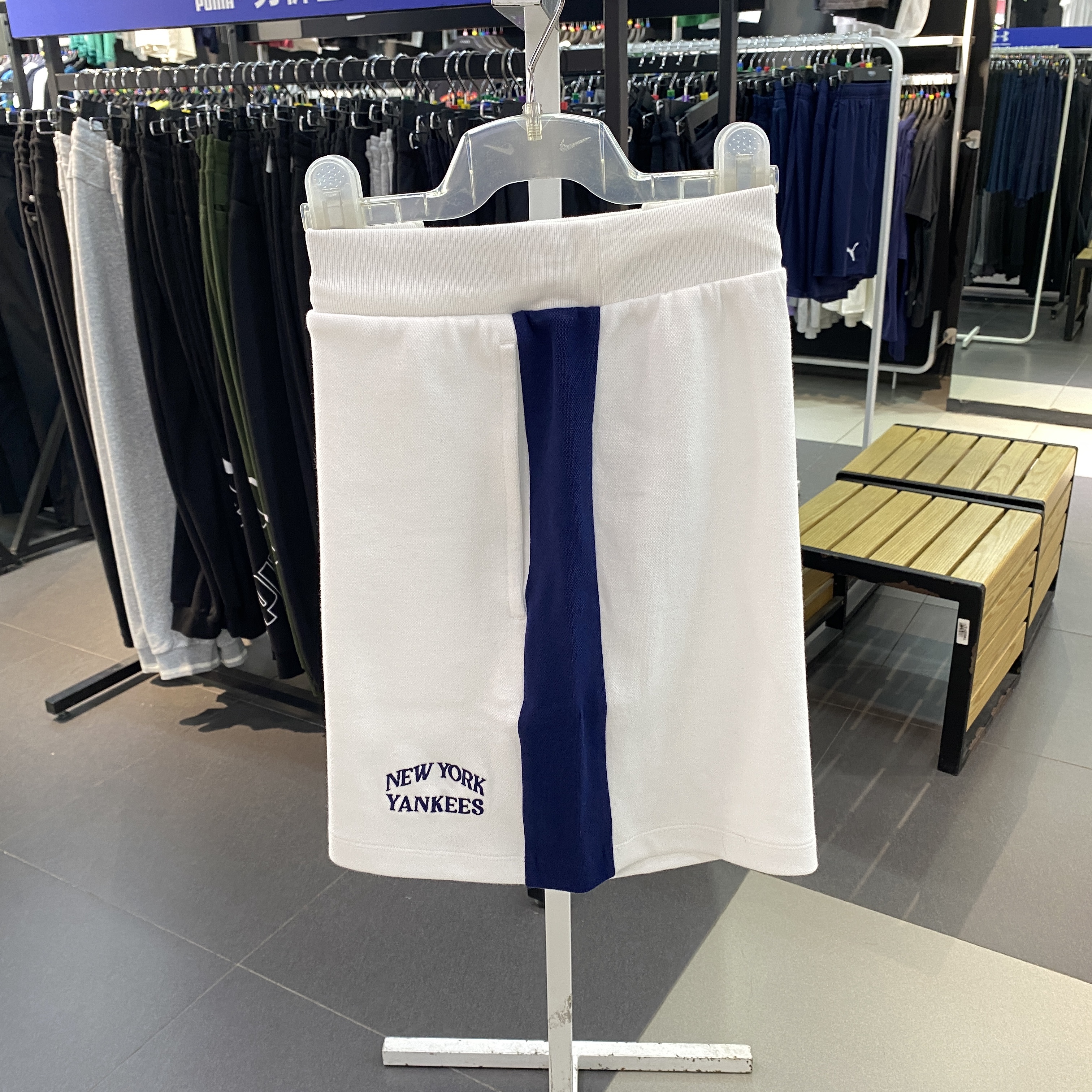 MLB短裤24年春季女性3FSPV0243-50IVS象牙色