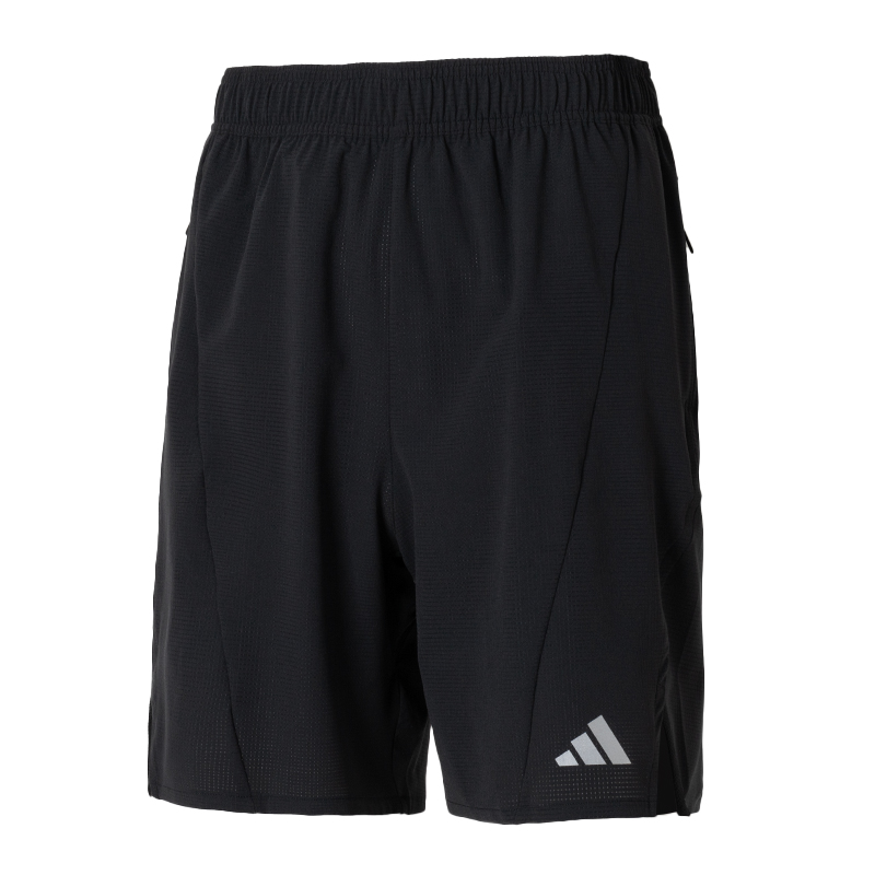 阿迪达斯梭织短裤24年夏季男性IS3732黑色