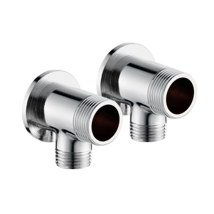 全铜暗装转明装接头淋浴花洒龙头移位暗改明转换器固定脚底座配件