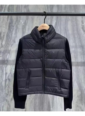 active系列假两件羽绒服 新品90绒羊毛袖MBE4EIN065