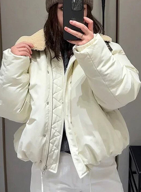 2025冬新品羊毛皮领95绒羽绒服【轻暖漫游系列】MBE4EIN011