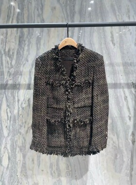 MBD4COT046   2999专柜正品MO春秋款10A休闲中长款小香风外套