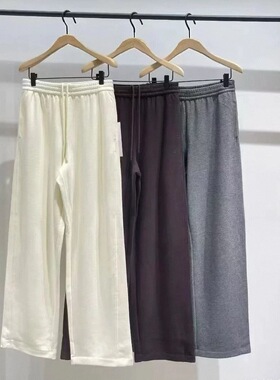 【active系列】正品卫裤2025冬新品厚实双面绒直筒裤MBE4PAT017