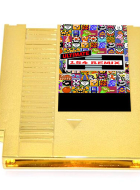 全新跨境电商版全新电视游戏卡NES游戏机美版72PIN154合一游戏卡