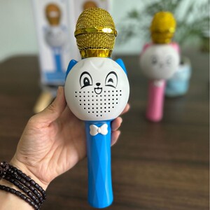 3Q宝贝儿童无线麦克风蓝牙麦克风K歌唱歌一体话筒音响玩具批发