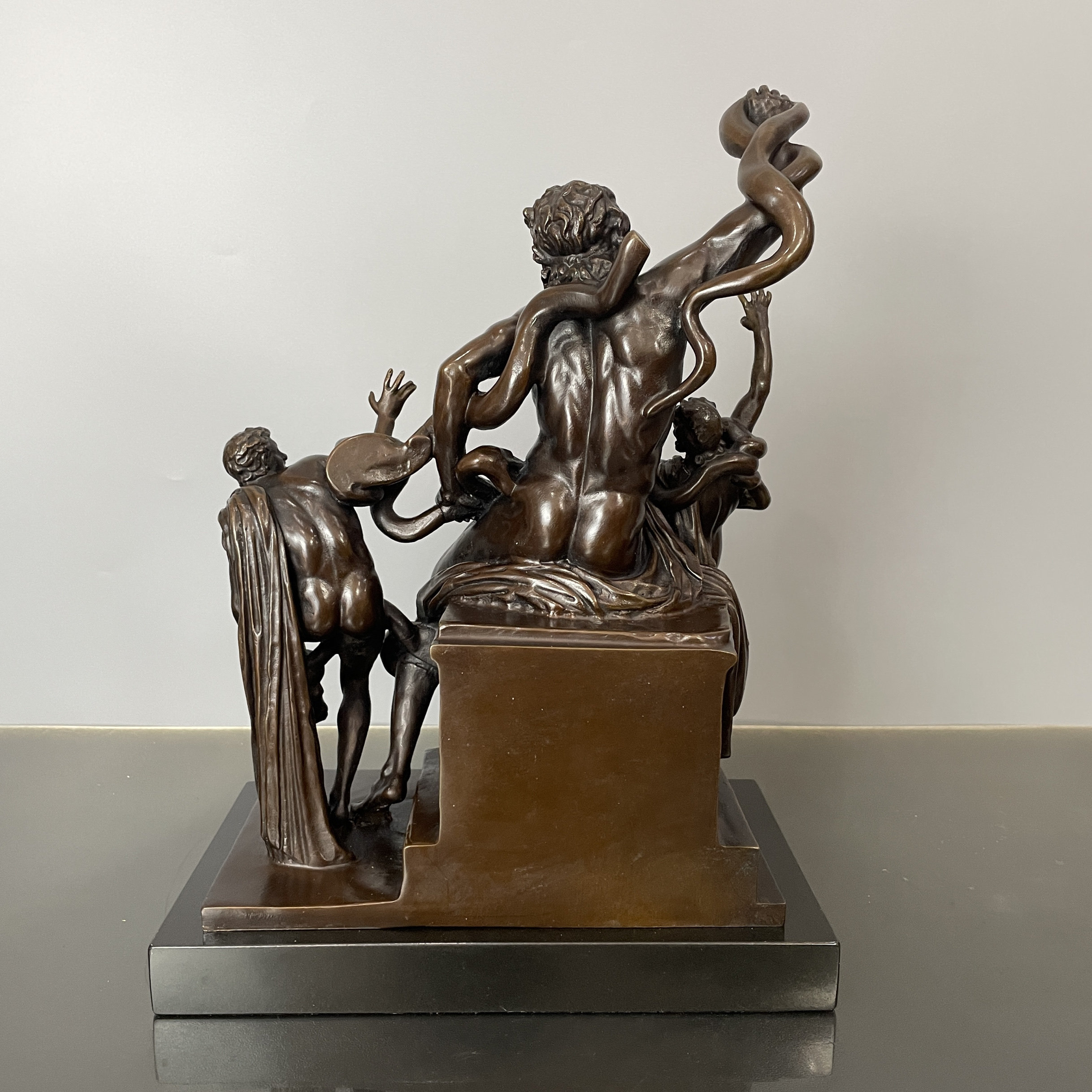 铜雕塑拉奥孔和他的儿子们雕塑铜像古希腊神话人物著名经典雕塑