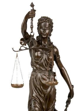 正义女神欧式风工艺品